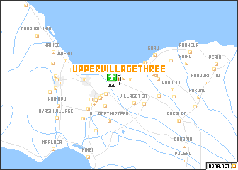 map of Upper Village Three