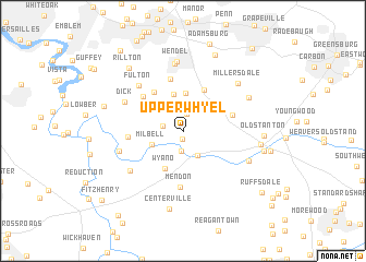 map of Upper Whyel
