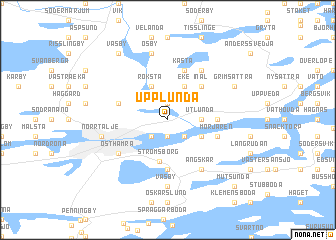 map of Upplunda