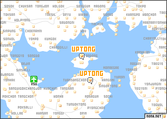 map of Ŭptong