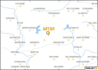 map of Upton