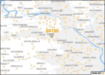 map of Upton