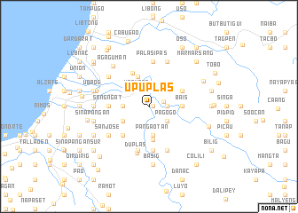 map of Up-uplas