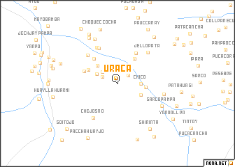 map of Uraca