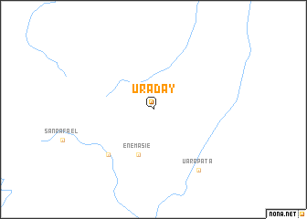 map of Uraday
