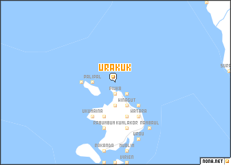 map of Urakuk