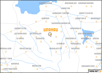 map of Uramau