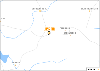 map of Urandi