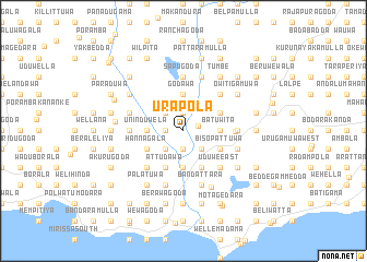 map of Urapola