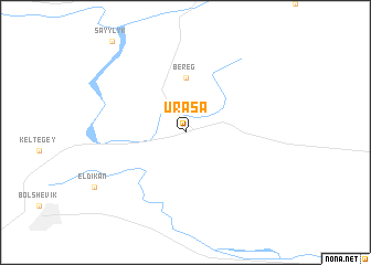 map of Urasa