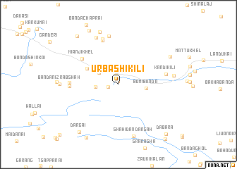 map of Urbashi Kili