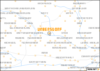 map of Urbersdorf