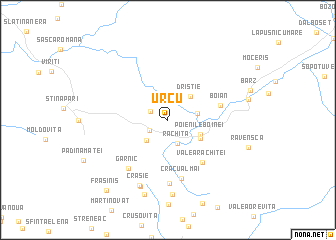 map of Urcu