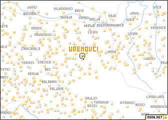 map of Uremovci