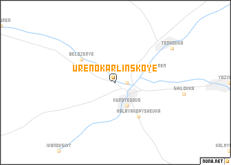 map of Ureno-Karlinskoye