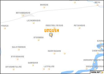 map of Urgush