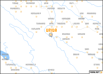 map of Urida