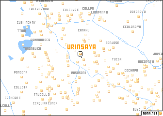 map of Urinsaya