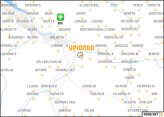 map of Uriondo