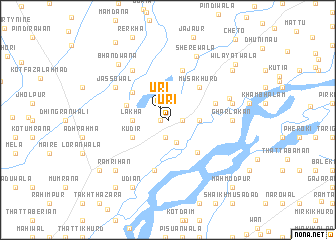 map of Uri