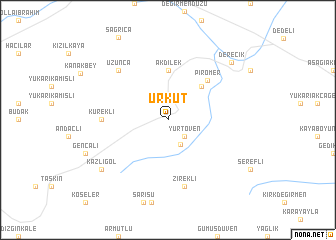 map of Ürküt