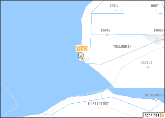 map of Urk