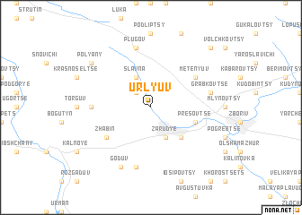 map of Urlyuv