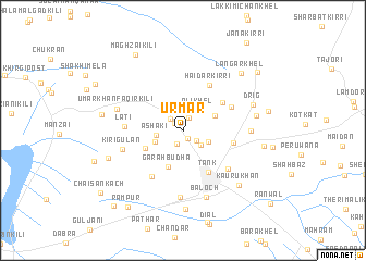 map of Urmar