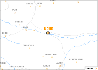 map of Urma