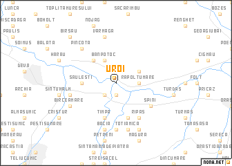map of Uroi