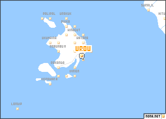 map of Urou