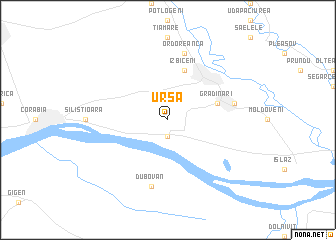 map of Ursa