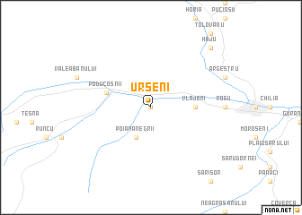 map of Urseni