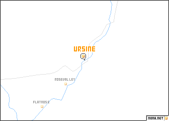 map of Ursine