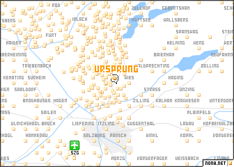 map of Ursprung