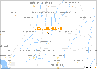 map of Ursula Galvan