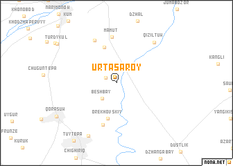 map of Ŭrtasaroy