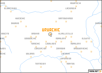 map of Uruáchic