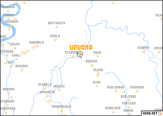 map of Uruama