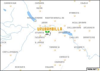 map of Urubambilla