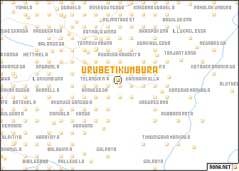 map of Urubetikumbura