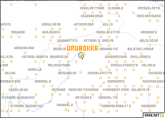 map of Urubokka