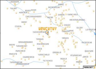 map of Urucutuy