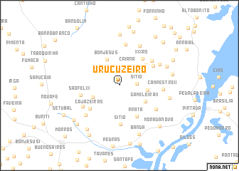 map of Urucuzeiro