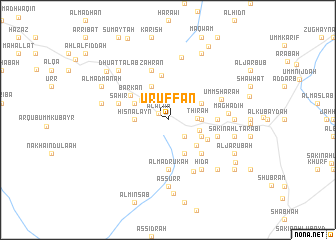 map of ‘Uruffān