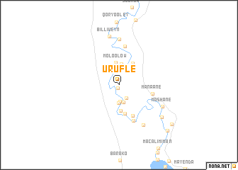 map of Urufle