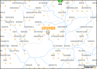 map of Urumba