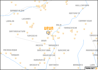 map of Urun