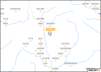 map of Urun