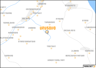 map of Urusovo